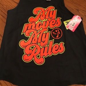 Zumba WE AR My Moves My Rules NWT